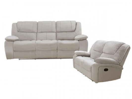 Manwah Aspen - Dual Reclining Loveseat - Latte