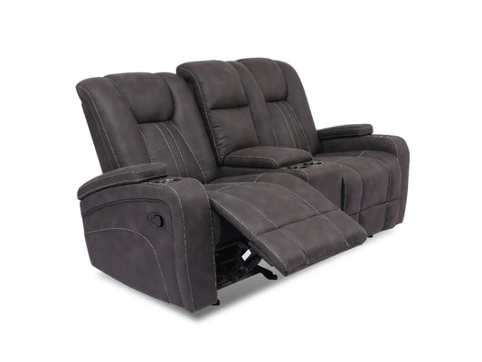 Manwah Wales - Glider Loveseat - Lapis