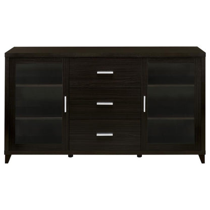 Lewes - 4 Piece TV Entertainment Center - Cappuccino