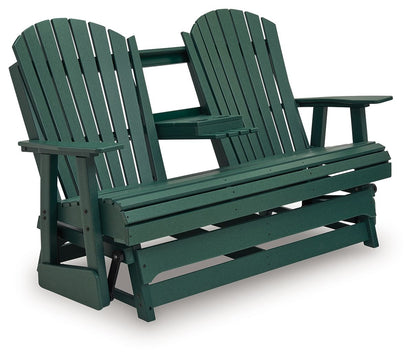 Shell Beach - Loveseat Glider - Green