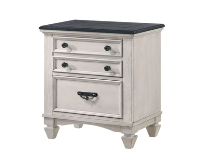 Sawyer - Accent Nightstand - Antique White