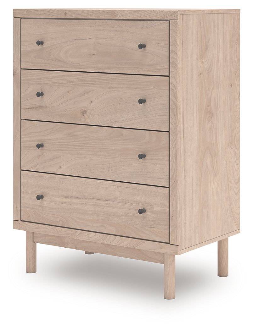 Arloster - Tan - Four Drawer Chest