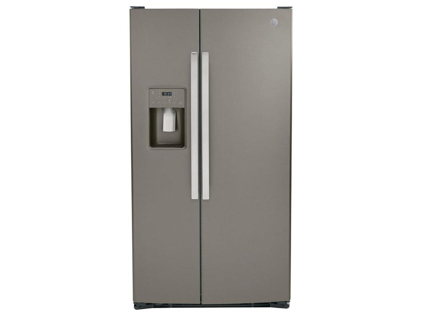GE 25.3 Cubic Foot Side-By-Side Refrigerator - Slate